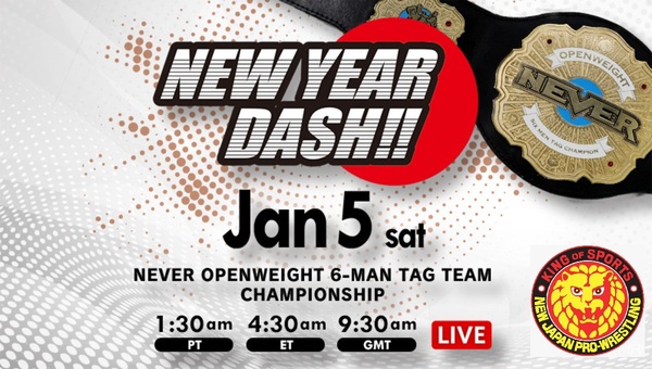 NJPW New Year Dash 1/5/23