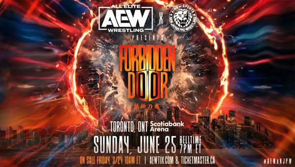 AEW x NJPW Forbidden Door 6/25/23 – June 25th 2023