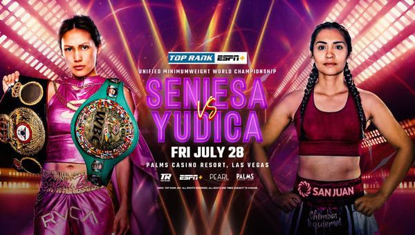 Seniesa Estrada vs Leonela Paola Yudica 7/28/23 – July 28th 2023