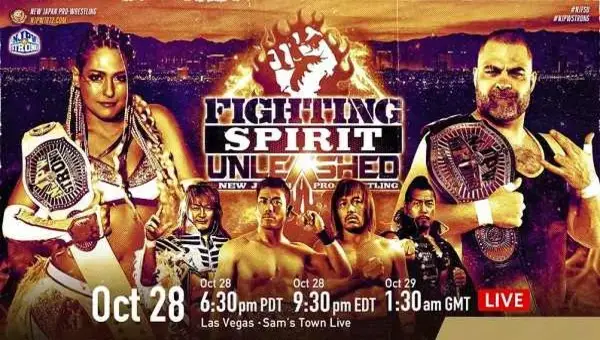 NJPW Fighting Spirit Unleashed 2023 PPV 10/28/23 – October 28th 2023