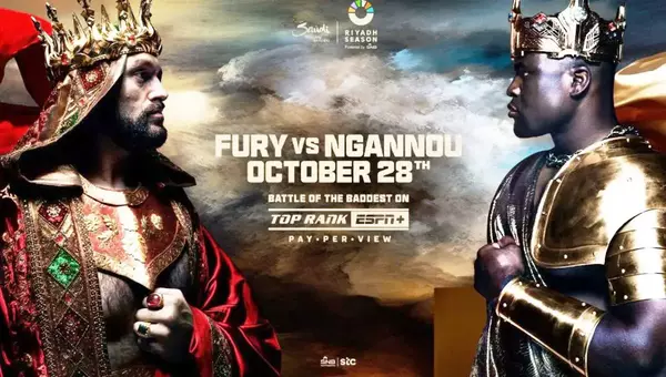 Tyson Fury vs Francis Ngannou 10/28/23 – October 28th 2023