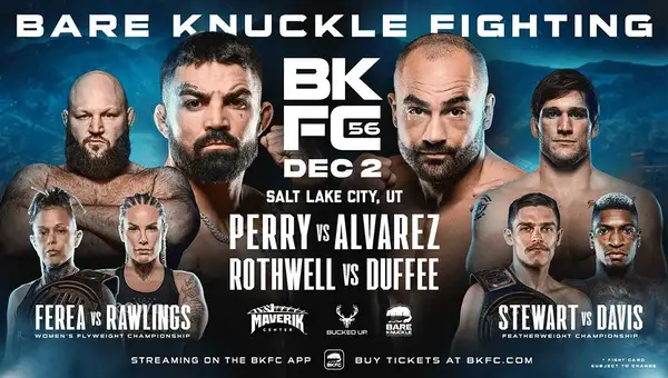 BKFC 56 Utah: Eddie Alvarez vs Mike Perry 12/2/23 – December 2nd 2023