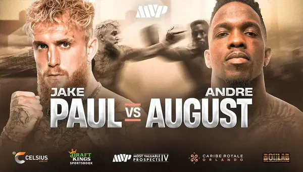 Jake Paul vs. Andre August 12/15/23 – December 15th 2023