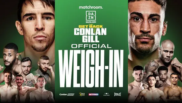 Michael Conlan vs Jordan Gill 12/2/23 – December 2nd 2023