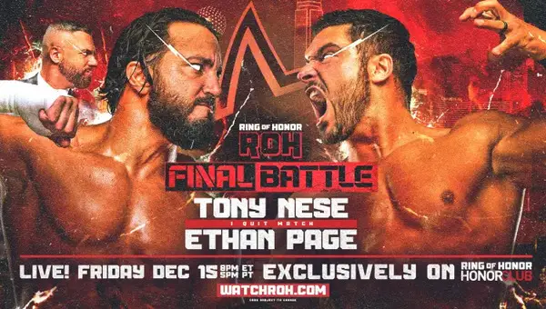 ROH Final Battle 12/15/23 – December 15th 2023