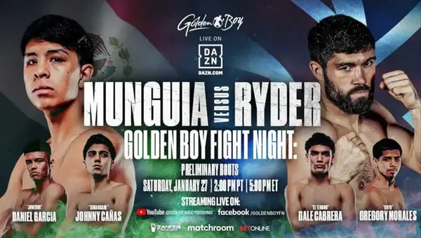 Munguia Vs Ryder 1/27/24 – January 27th 2024