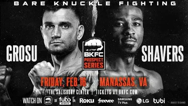 BKFC Fight Night Prospect Manassas 2/16/24 – February 16th 2024