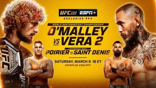 UFC 299: O’Malley vs. Vera 2 II 2024 3/9/24 – March 9th 2024