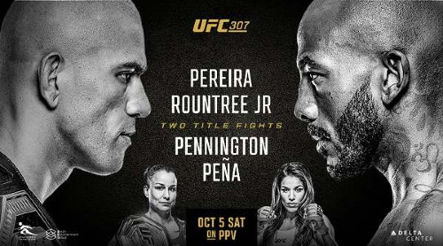 UFC 307 Pereira vs. Rountree Jr. PPV 10/5/24 – October 5th 2024